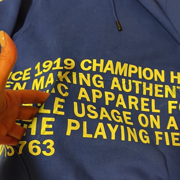 CHAMPION 1919 AUTHENTIC HOODIE. ADULT SM. - Picture 4 of 6